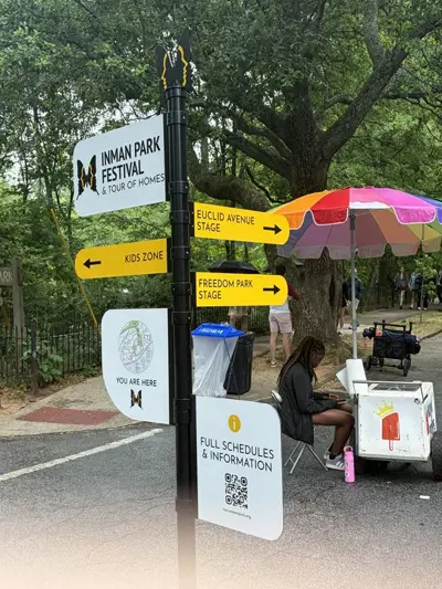Directional Signs & Wayfinding Signs Photo